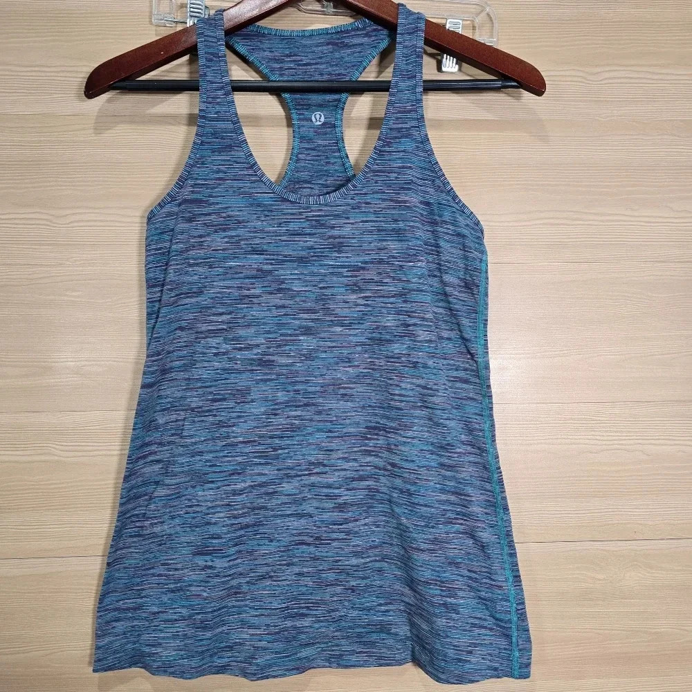 lululemon athletica Blue Tank Top